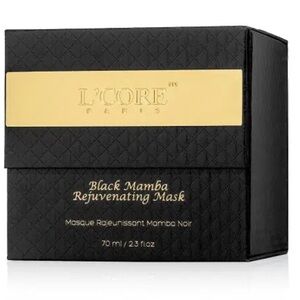 🖤🌟🖤 L'Core Paris BLACK MAMBA REJUVENATING MASK 🖤🌟🖤 NWT 🖤🌟🖤